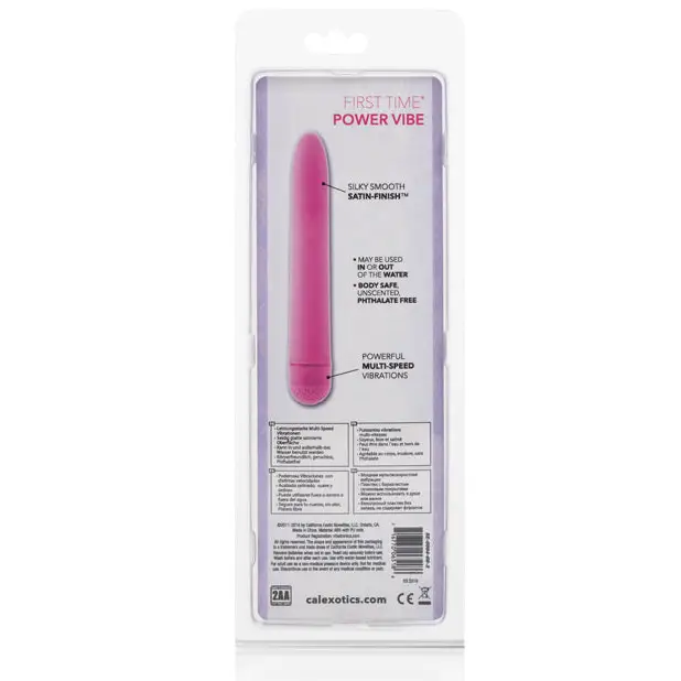 First Time Power Vibe - Pink - Vibrators