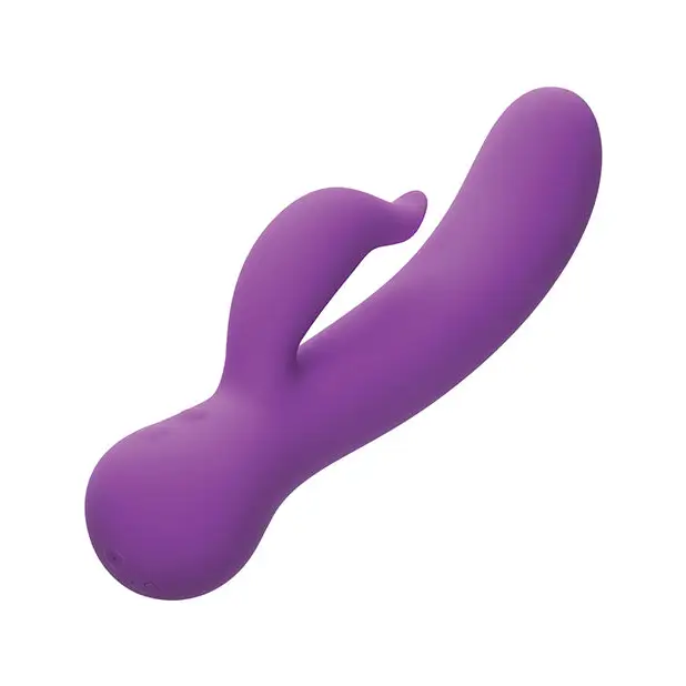First Time Rechargeable Pleaser Vibrator - Purple - Vibrators