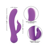First Time Rechargeable Pleaser Vibrator - Purple - Vibrators