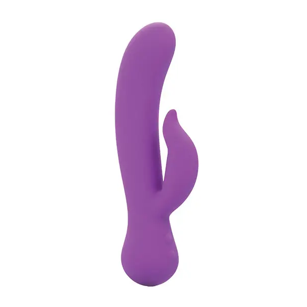 First Time Rechargeable Pleaser Vibrator - Purple - Vibrators