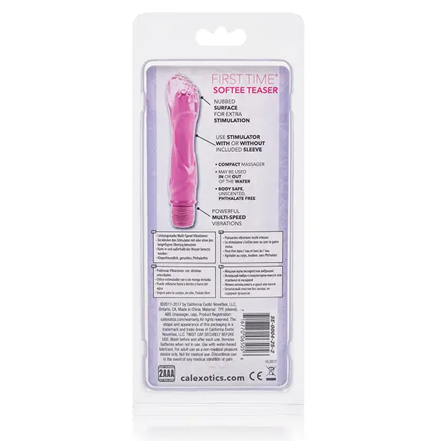 First Time Softee Teaser - Pink - Vibrators