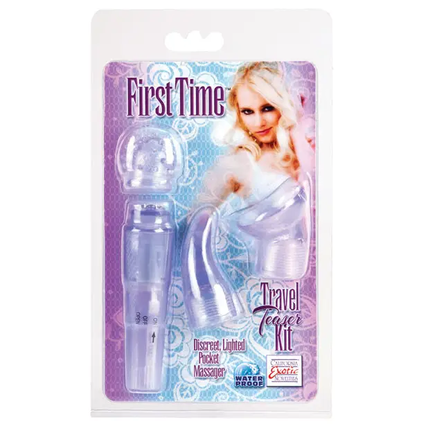 First Time Travel Teaser Kit - Purple - Vibrators