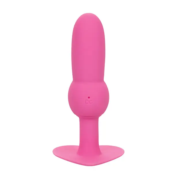 First Time Vibrating Beaded Anal Probe - Pink - Anal Products