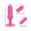 First Time Vibrating Beaded Anal Probe - Pink - Anal Products