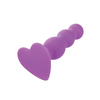 First Time Vibrating Triple Beaded Anal Probe - Purple - Anal Products