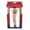 Fishnet Garter Pantyhose Black O/S - Lingerie - Packaged