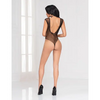 Fishnet Teddy Black O/S - Lingerie - Packaged
