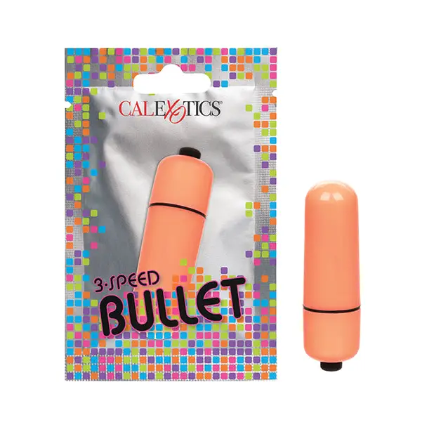 Foil Pack 3 Speed Bullet - Pack of 24 Orange - Stimulators