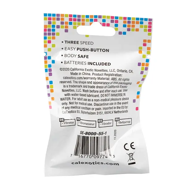 Foil Pack 3 Speed Bullet - Pack of 24 Orange - Stimulators