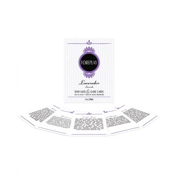 Foreplay Bath Set Lavender - Body & Bath Products