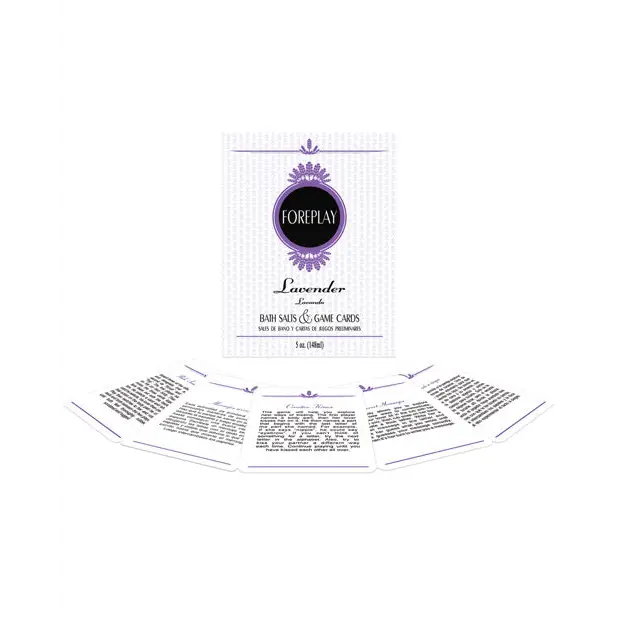 Foreplay Bath Set Lavender - Body & Bath Products