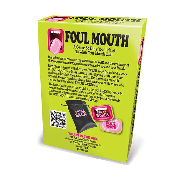 Foul Mouth Card Game - Games for Romance & Couples