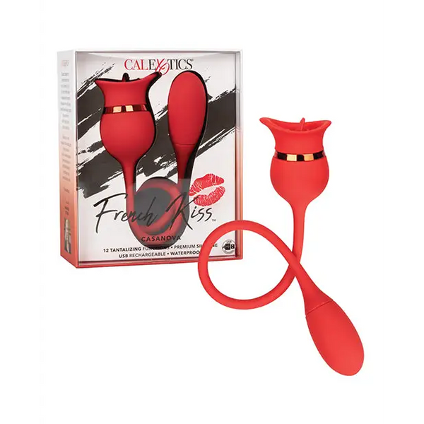 French Kiss Casanova - Red - Stimulators