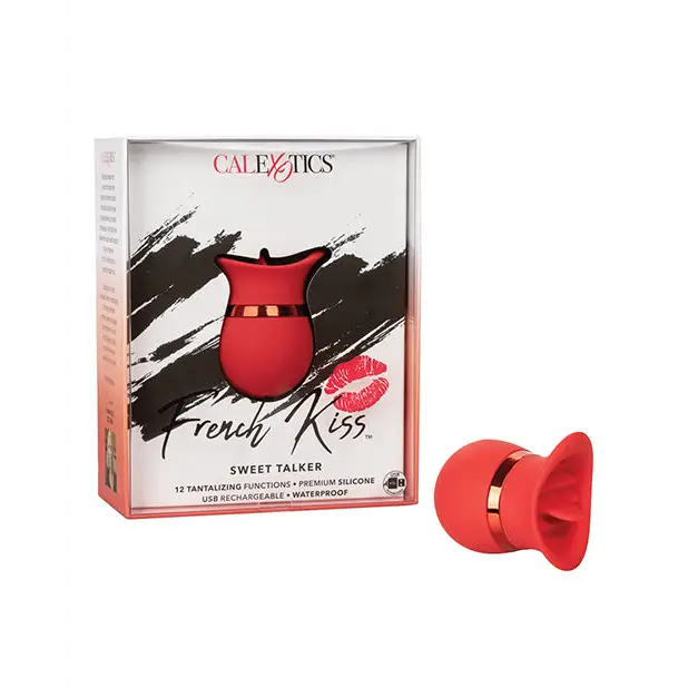 French Kiss Sweet Talker - Red - Stimulators