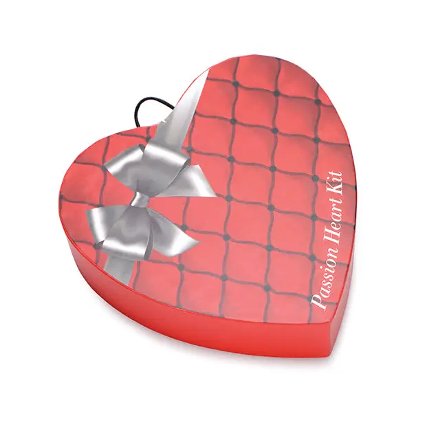 Frisky Passion Heart Gift Set - Red - Stimulators