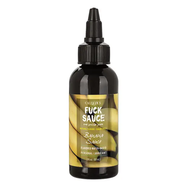 Fuck Sauce Flavored Water Based Personal Lubricant - 2 oz Banana - Lubricants