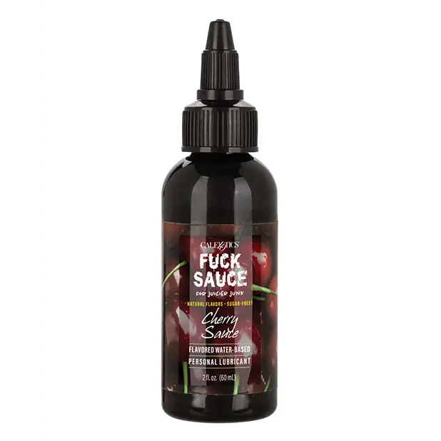 Fuck Sauce Flavored Water Based Personal Lubricant - 2 oz Cherry - Lubricants