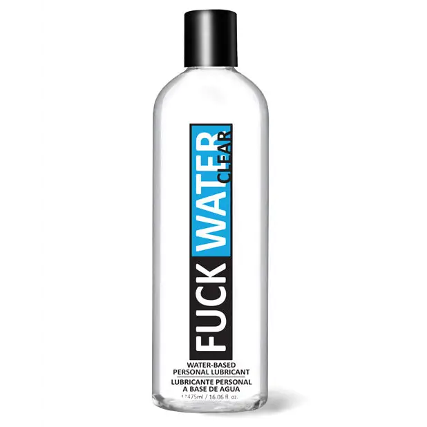 Fuck Water Clear H2O - 16 oz Bottle - Lubricants