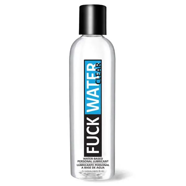 Fuck Water Clear H2O - 4 oz Bottle - Lubricants