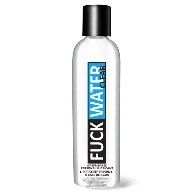 Fuck Water Clear H2O - 4 oz Bottle - Lubricants