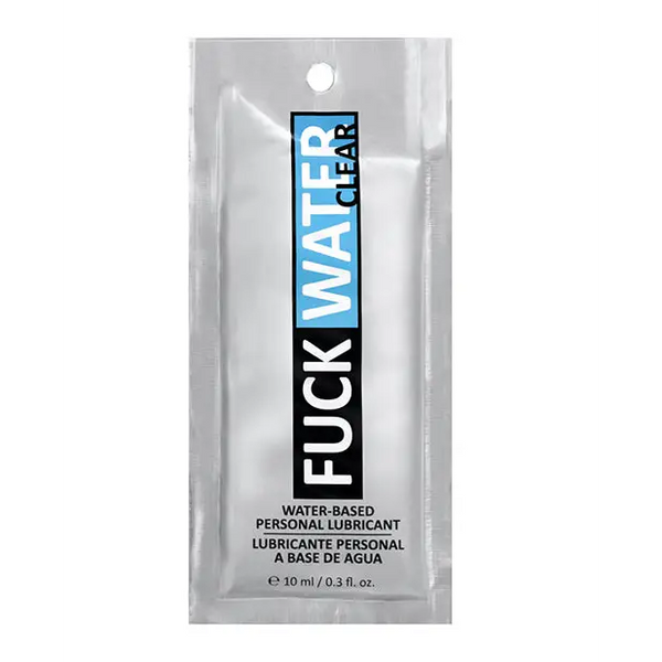 Fuck Water Clear H2O Foil -.3 oz - Lubricants
