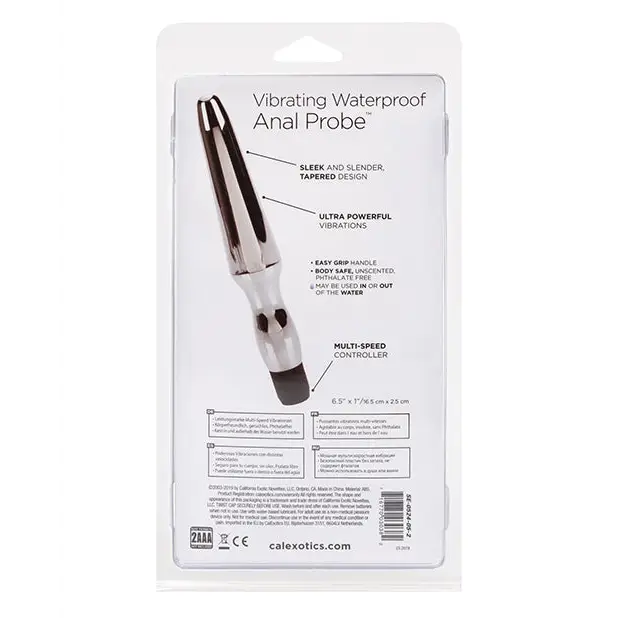 Fujiko’s Anal Probe Waterproof - Silver - Anal Products