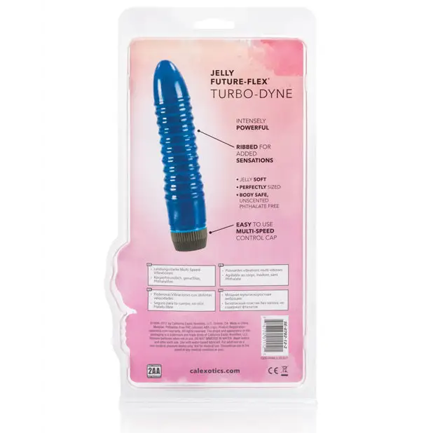 Future Flex Turbo Dyne Jelly - Blue - Vibrators
