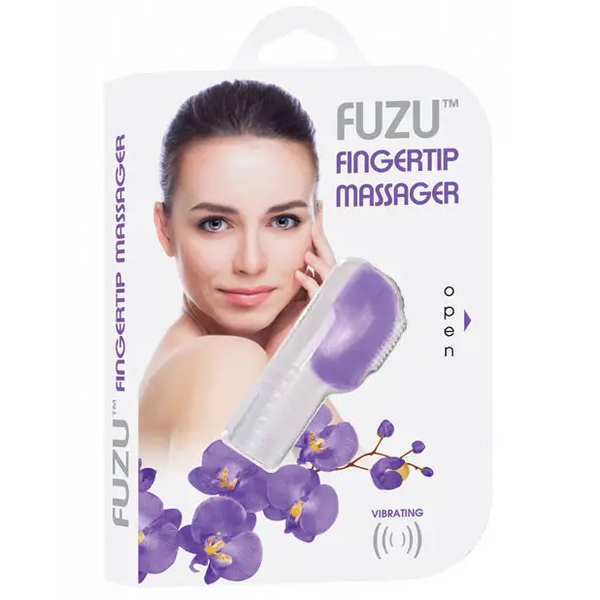 Fuzu Fingertip Massager - Neon Purple - Stimulators