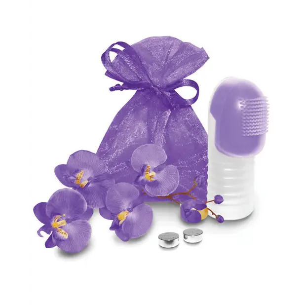 Fuzu Fingertip Massager - Neon Purple - Stimulators
