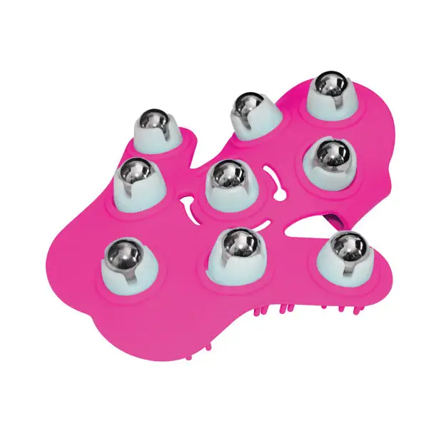 Fuzu Glove Massager - Neon Pink - Massage Products