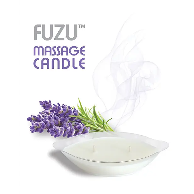 Fuzu Massage Candle - 4 oz Lavender Mist - Setting The Mood