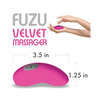 Fuzu Velvet Massager - Neon Pink - Stimulators