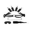 Fuzzy Lovers 4 pc Bedspreader Set - Bondage Blindfolds & Restraints