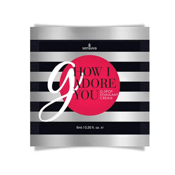 G How I Adore You G-Spot Enhancement Cream - 6 ml Single Use Pillow Packet - Sexual Enhancers