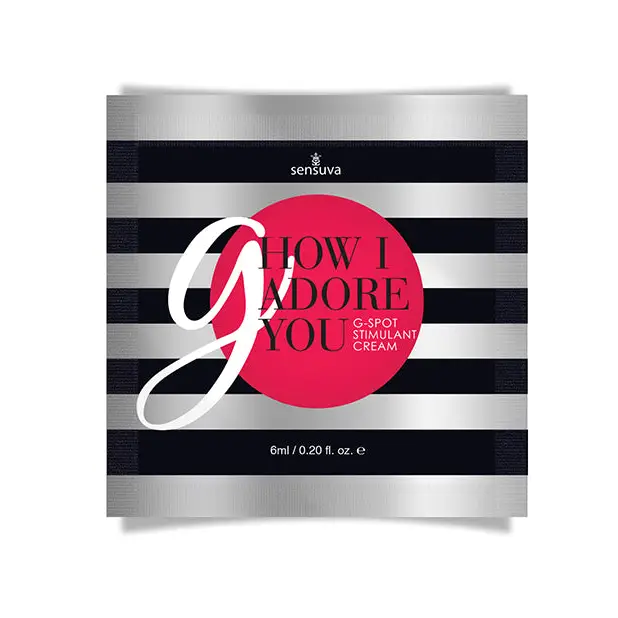 G How I Adore You G-Spot Enhancement Cream - 6 ml Single Use Pillow Packet - Sexual Enhancers