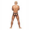 Galactic Sheer Poly Spandex Strappy Ring Jock Multi Color L/XL - Lingerie - Packaged