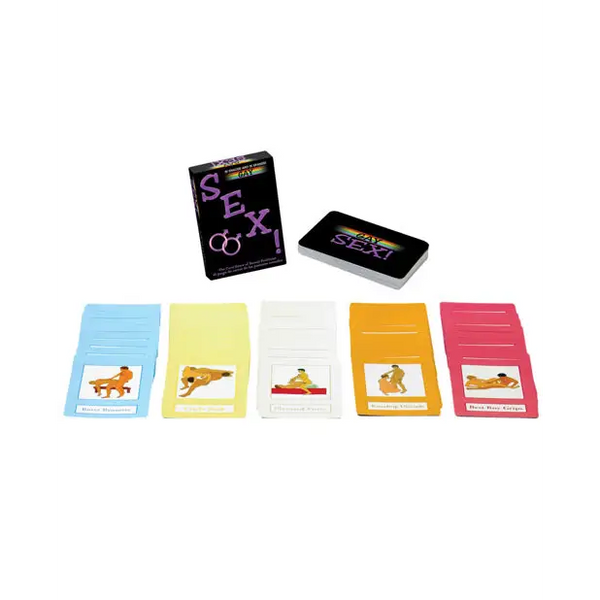 Gay Sex Card Game - Bilingual - Games for Romance & Couples