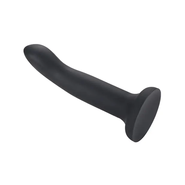 Gender Fluid 7.8’’ Enthrall Strap On Dildo - Black - Strap Ons