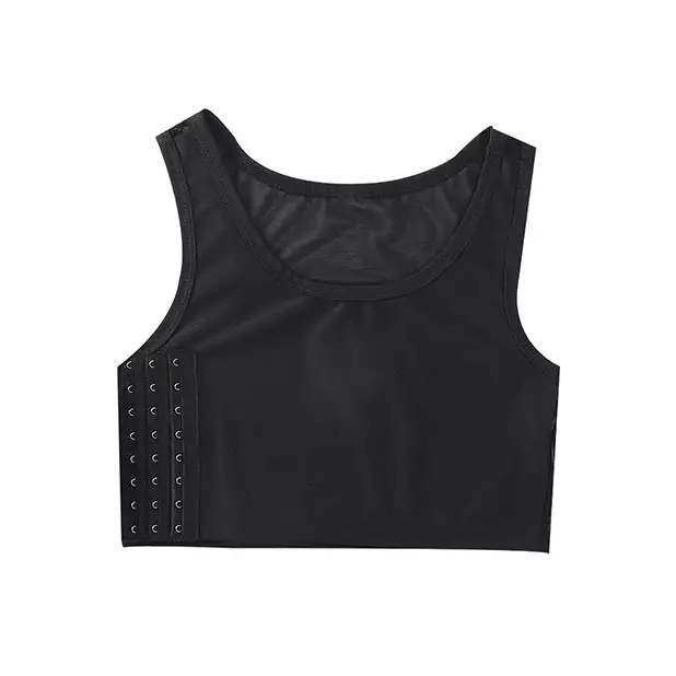 Gender Fluid Chest Compression Binder - XXXL Black - Transgender Products