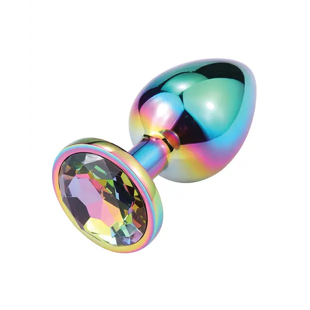 Gender Fluid Excite! Plug - Rainbow - Anal Products