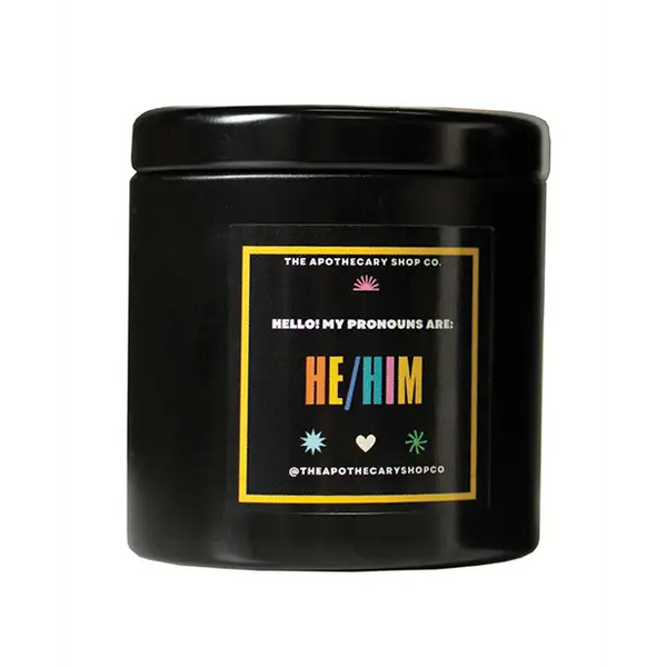 Gender Fluid He/Him Candle - Novelties