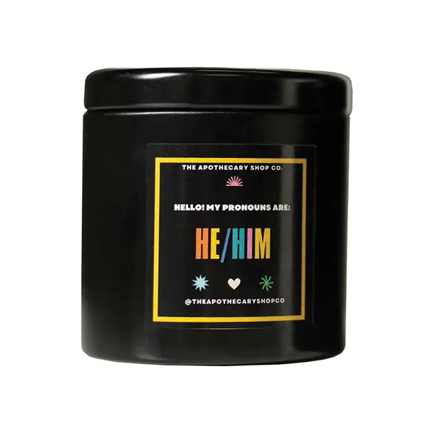 Gender Fluid He/Him Candle - Novelties