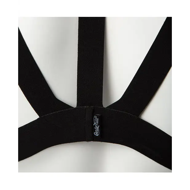 Gender Fluid Majesty Harness - S-L Black - Bondage Blindfolds & Restraints