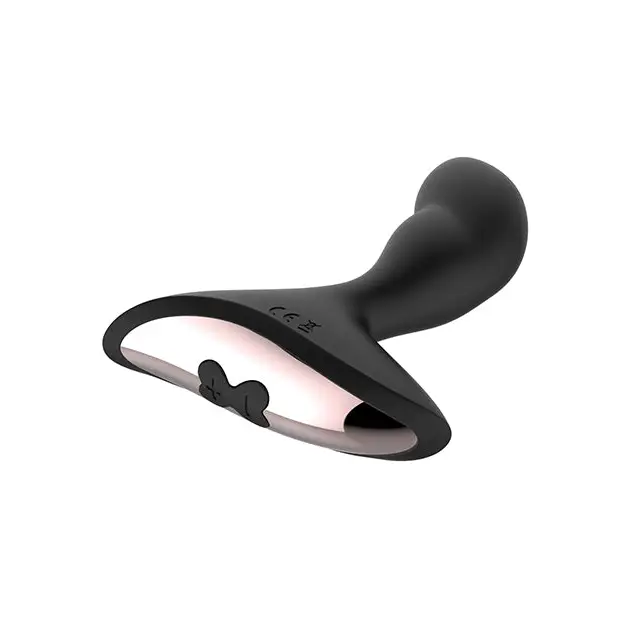 Gender Fluid Rumble Anal Vibe w/Remote - Black - Anal Products