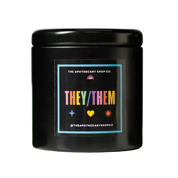 Gender Fluid They/Them Candle - Novelties