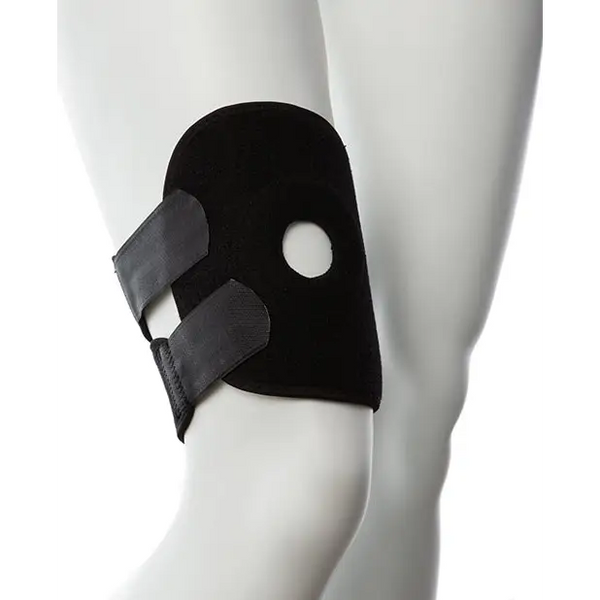 Gender Fluid Thigh Rider Strap On Harness - L-XXL Black - Strap Ons