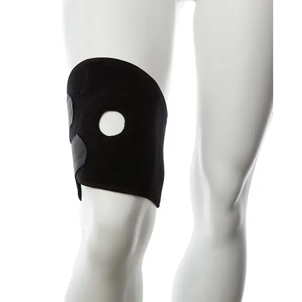 Gender Fluid Thigh Rider Strap On Harness - S-L Black - Strap Ons
