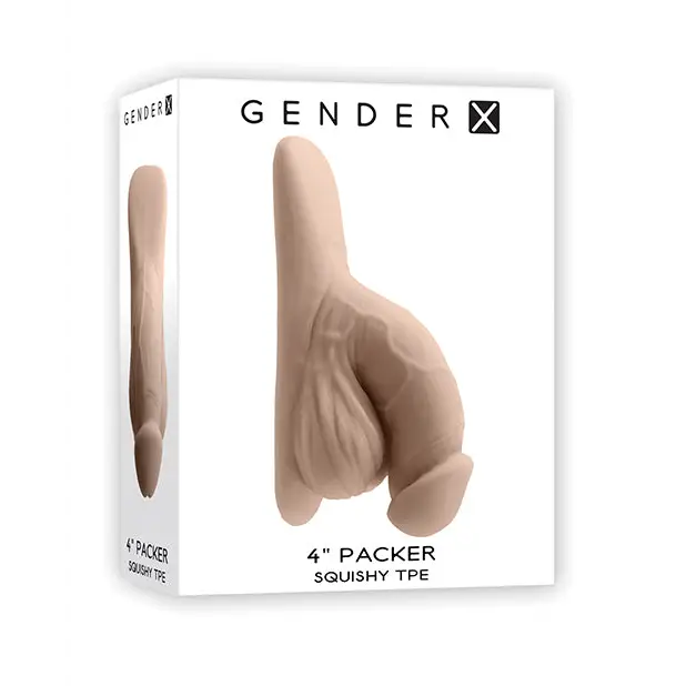 Gender X 4’’ Packer - Ivory - Transgender Products