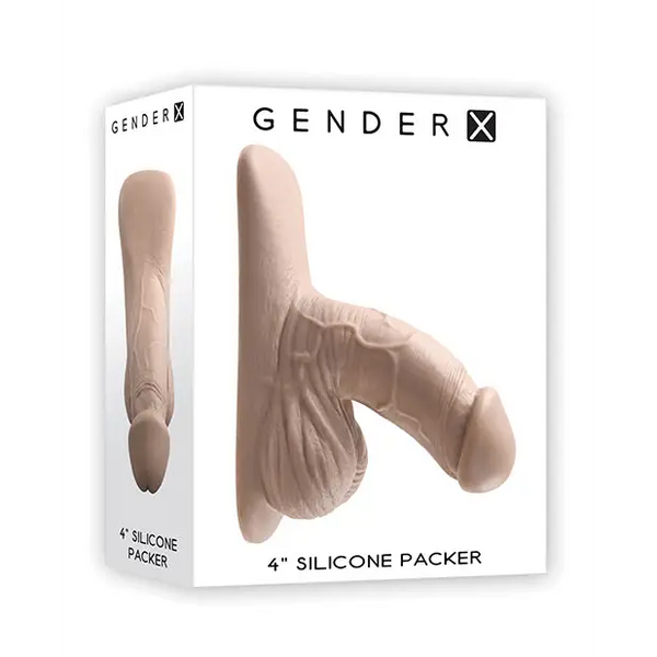 Gender X 4’’ Silicone Packer - Ivory - Transgender Products