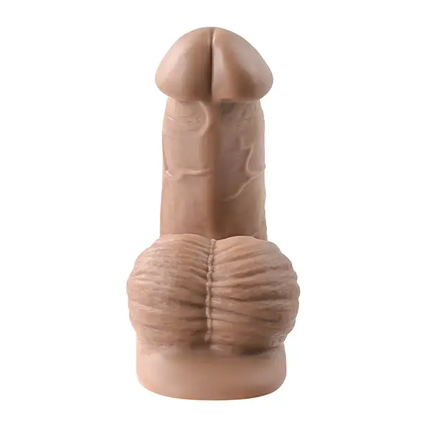 Gender X 4’’ Silicone Packer - Tan - Transgender Products